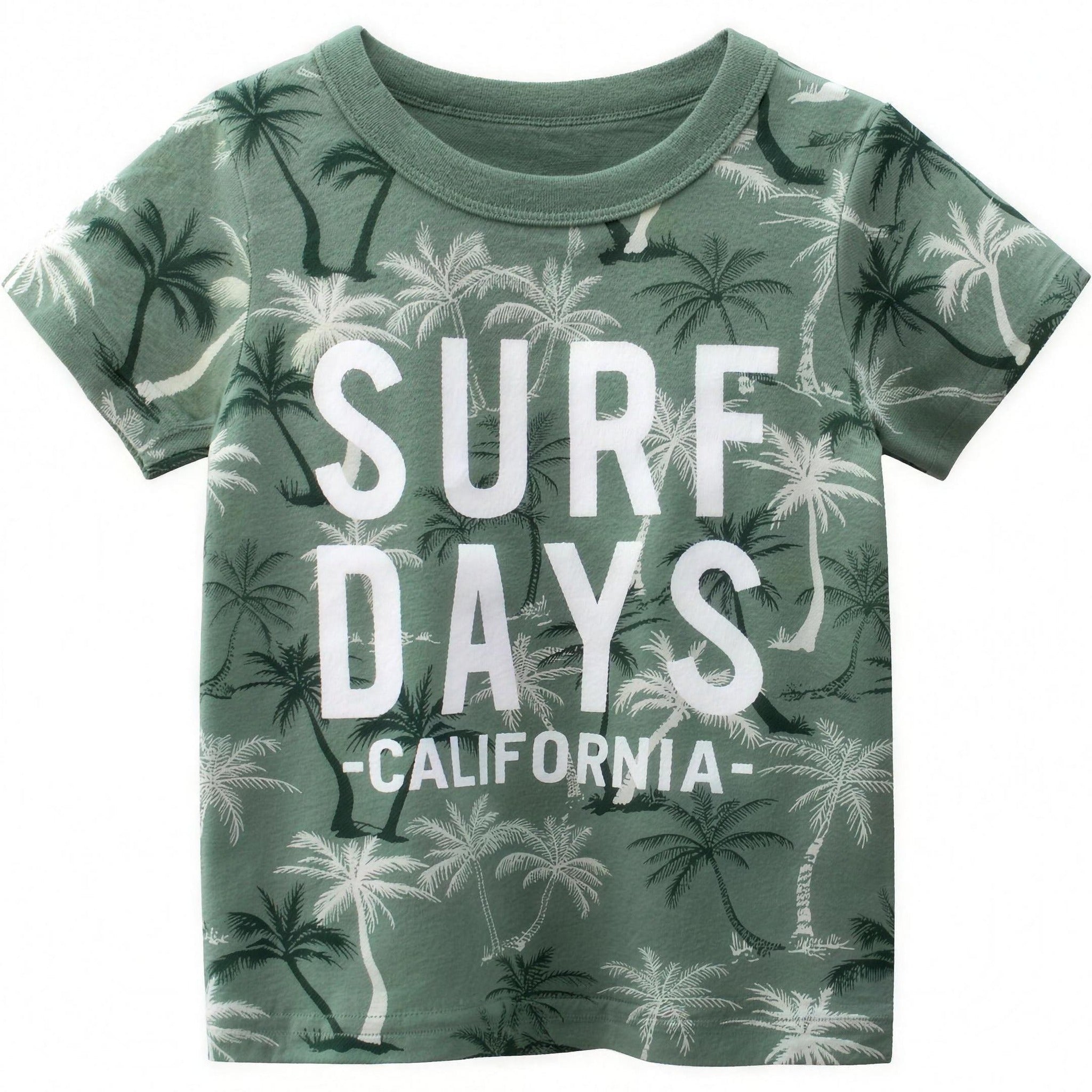 Surf Days Tee - professional product photo on white background
