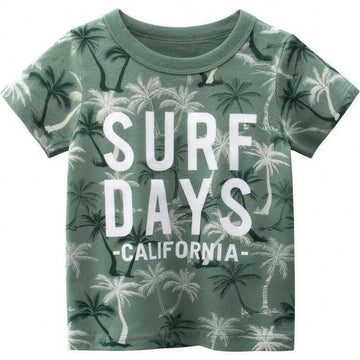 Surf Days Tee - professional product photo on white background