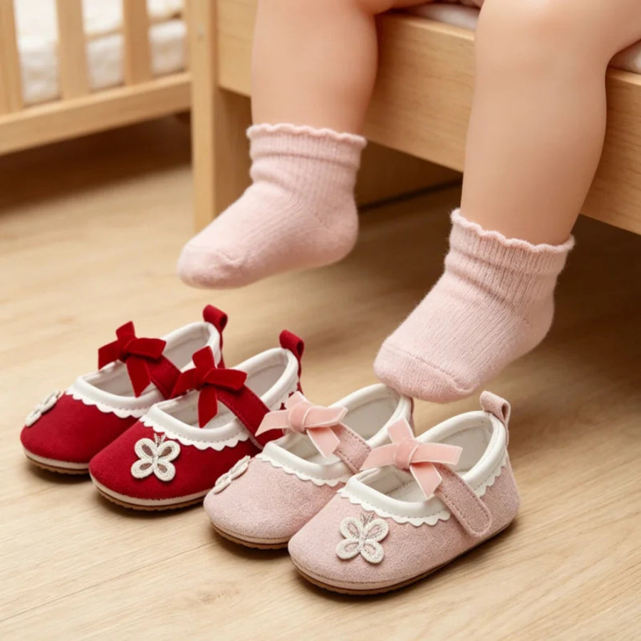 Sweet Bloom Baby Shoes
