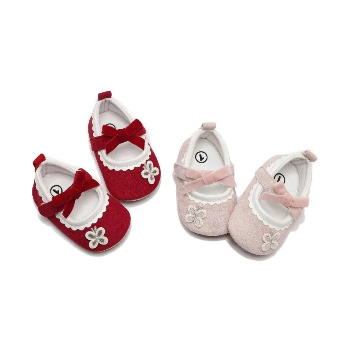 Sweet Bloom Baby Shoes - additional view, baby and toddler clothing product photo
