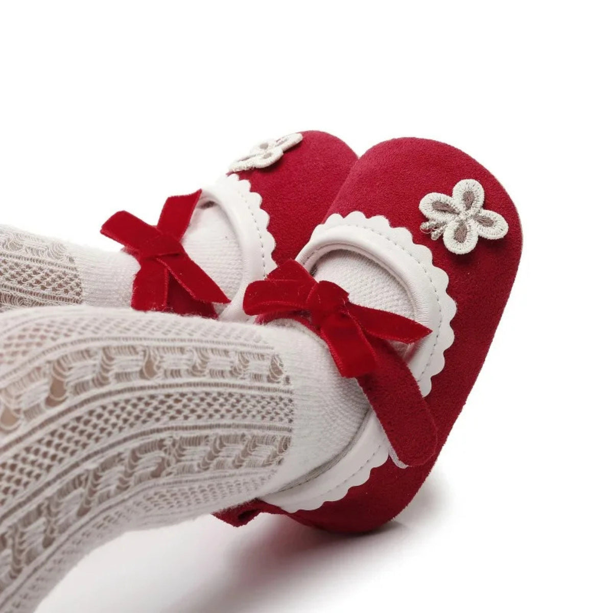 Sweet Bloom Baby Shoes - additional view, baby and toddler clothing product photo