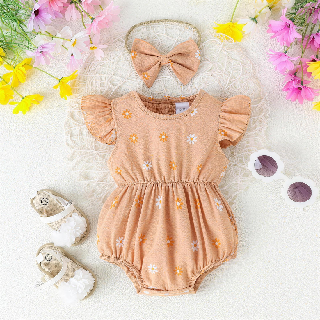 Daisy Flutter Romper Set - additional photo