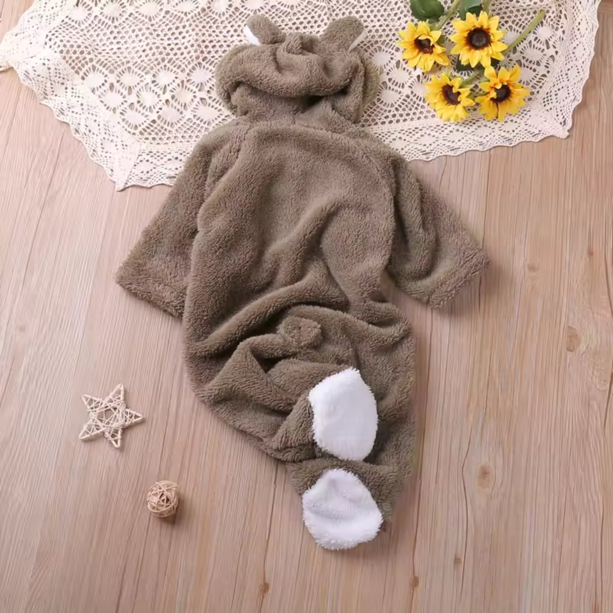 Teddy Bear Baby Romper