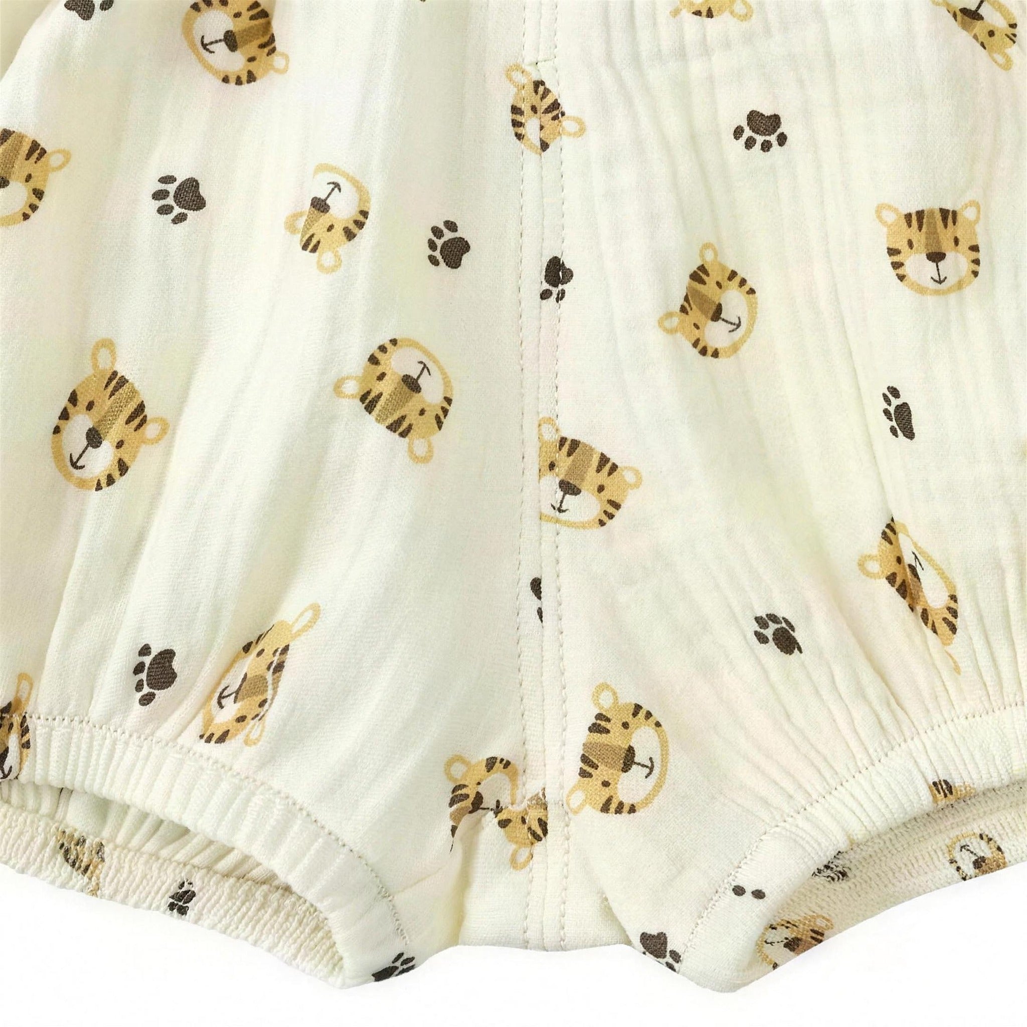Tiger Bloomer Shorts - fabric detail