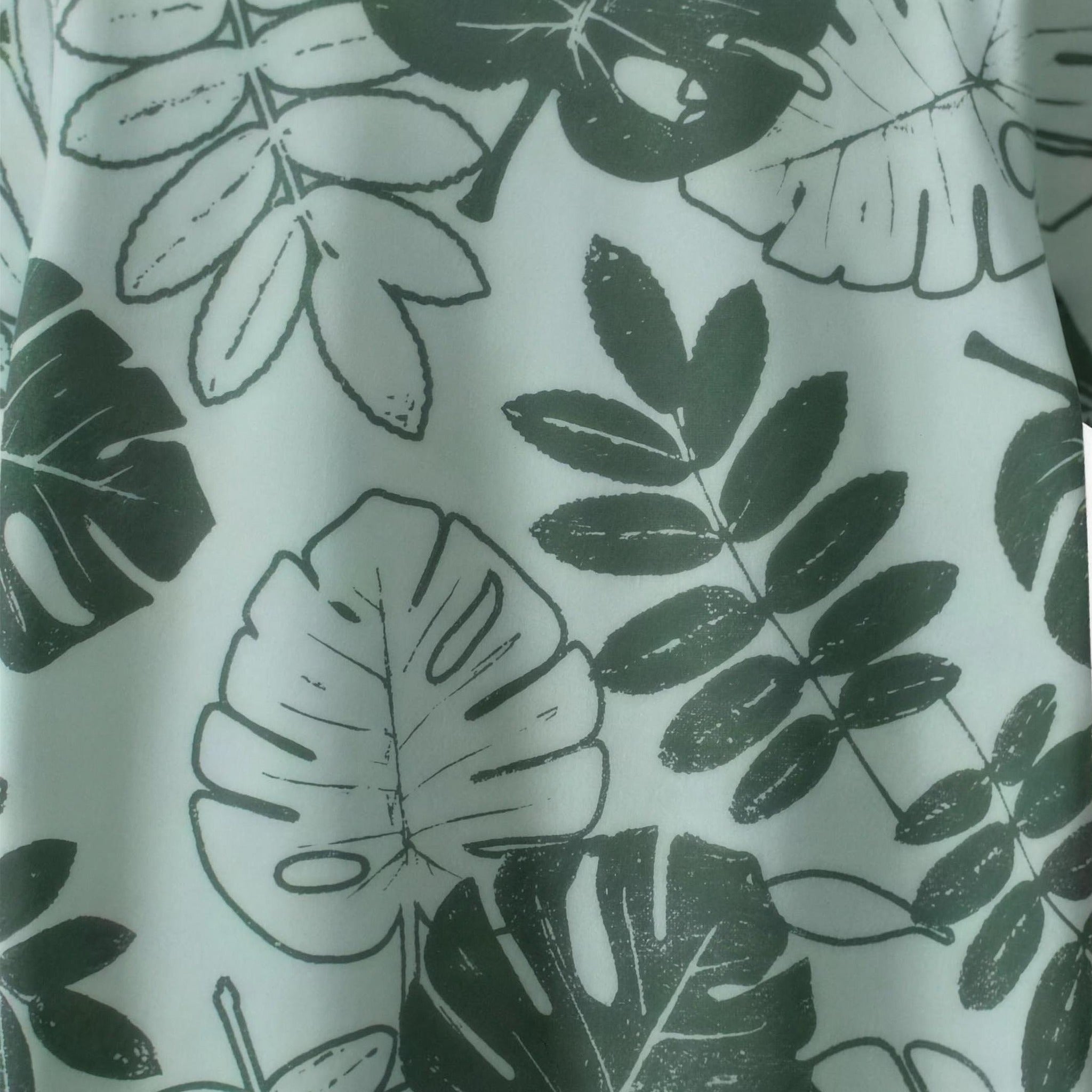 Tropical Leaf Tee - graphic detail view