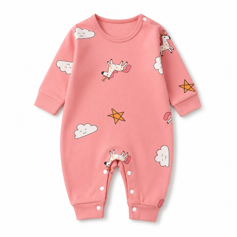 Unicorn Dreams Baby Romper