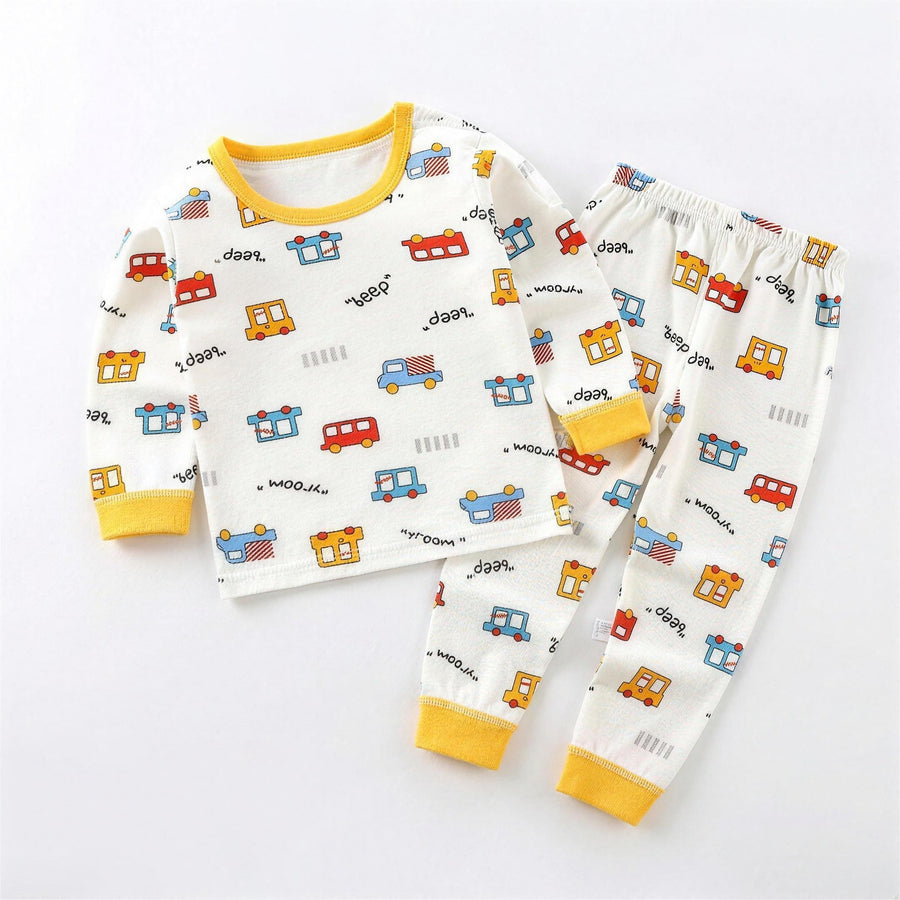 Vroom Car Pajama Set