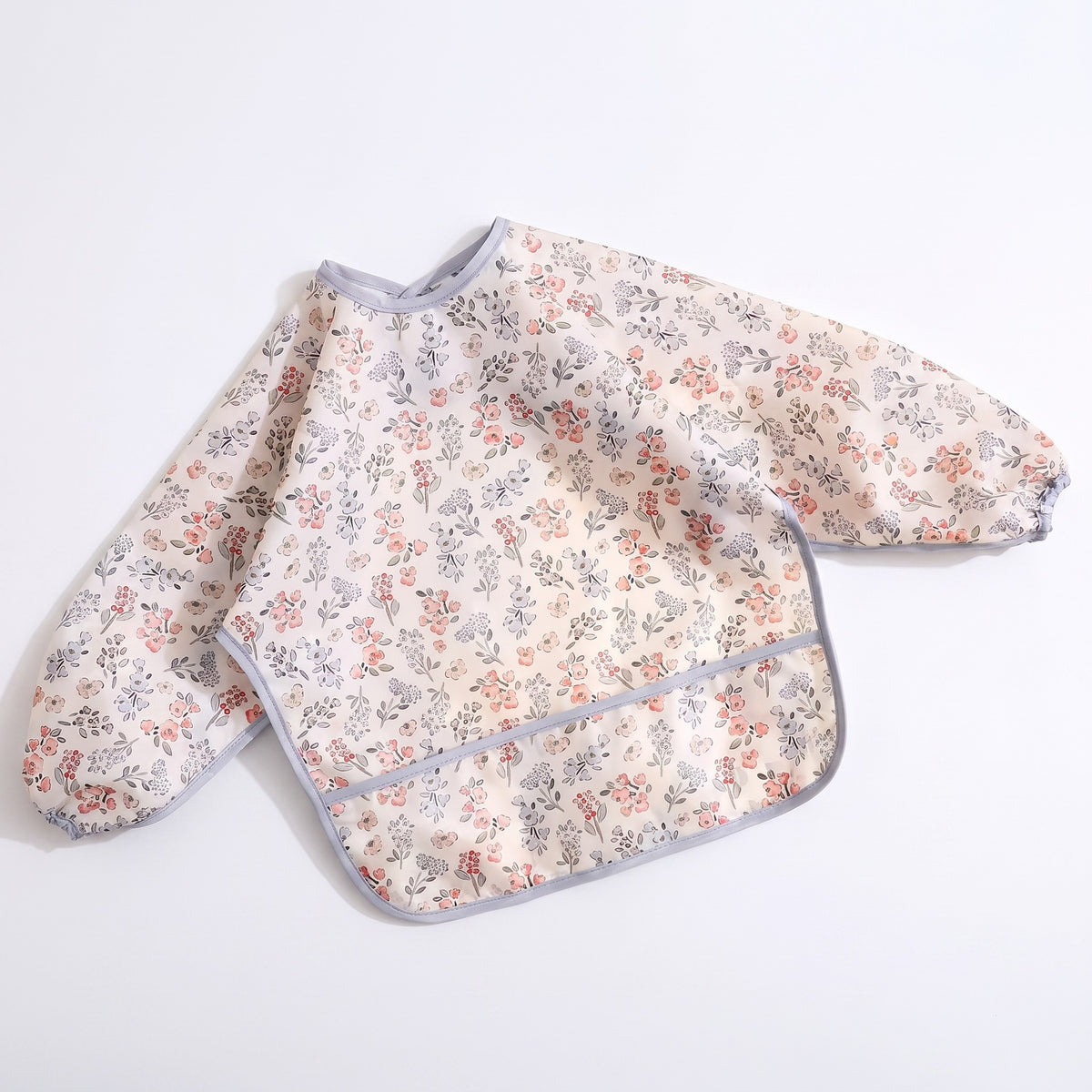 Waterproof Sleeve Feeding Bib - Ditsy Floral