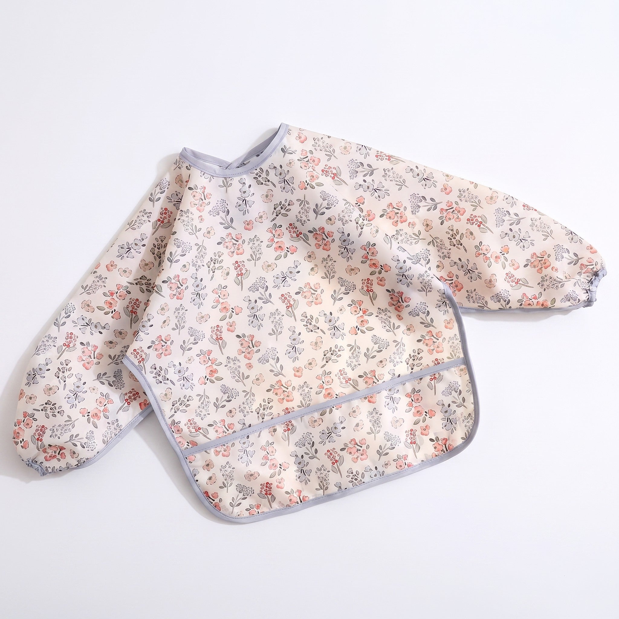 Waterproof Sleeve Feeding Bib - Ditsy Floral