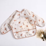 Waterproof Sleeve Feeding Bib