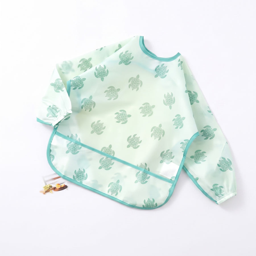 Waterproof Sleeve Feeding Bib