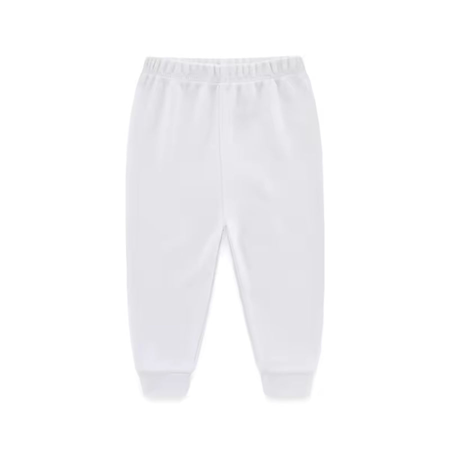 Solid Baby Cotton Pants