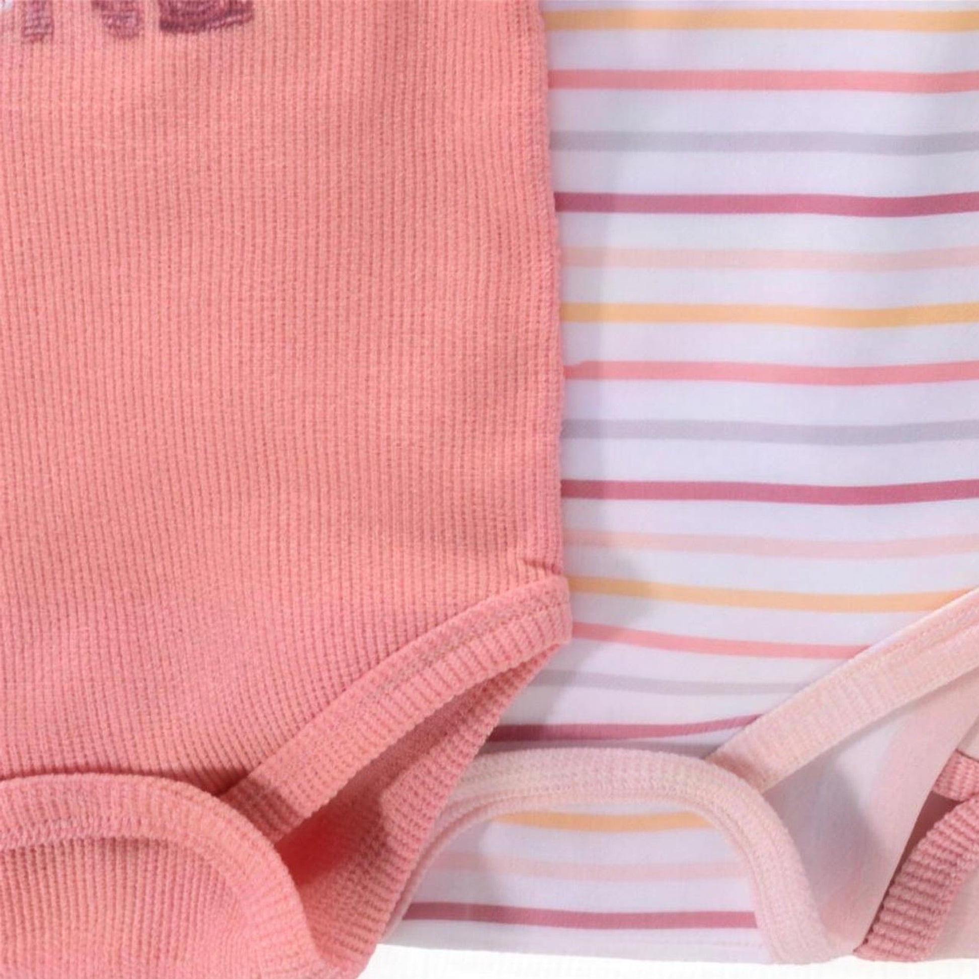 Wild Little One Bodysuit Set - fabric and print detail