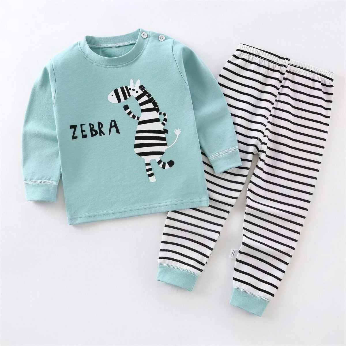 Zebra Pajama Set