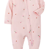 Cherry Blossom Footed Pajama