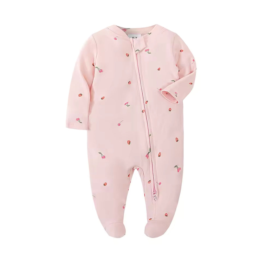 Cherry Blossom Footed Pajama