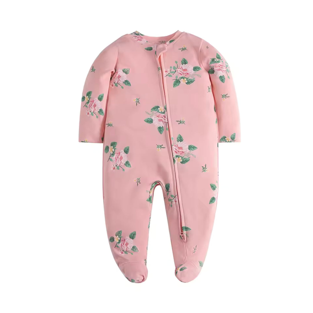 Rose Garden Footed Pajama - front