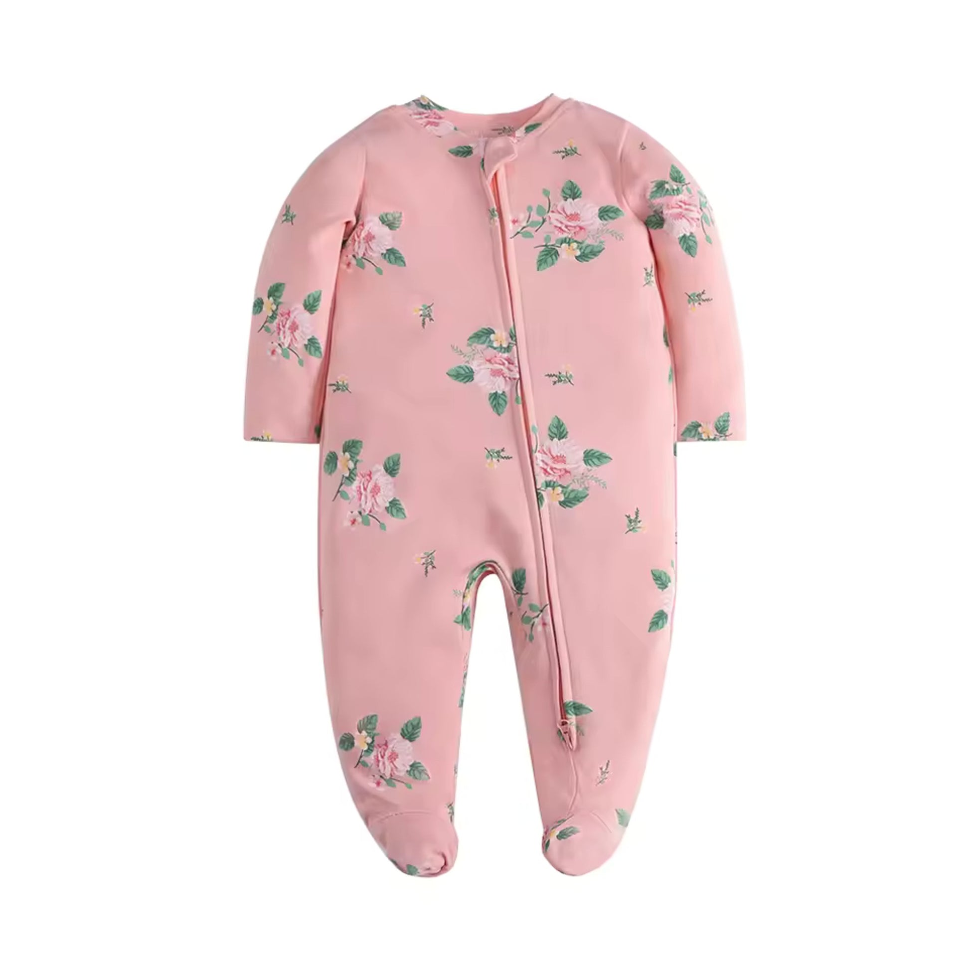 Rose Garden Footed Pajama - front