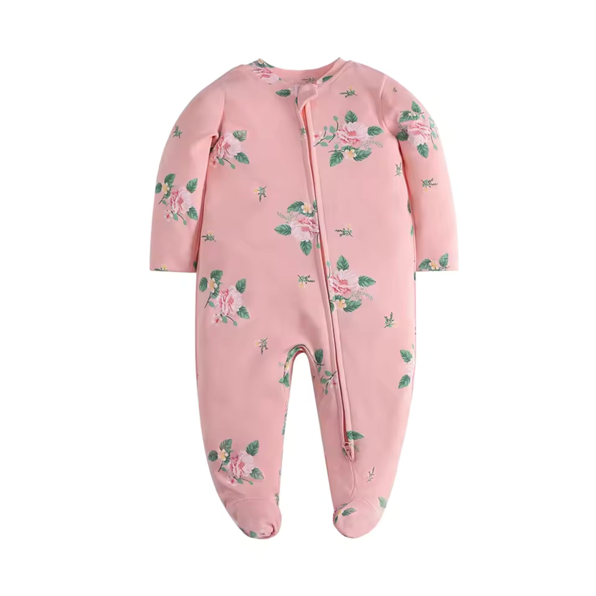 Rose Garden Footed Pajama - front
