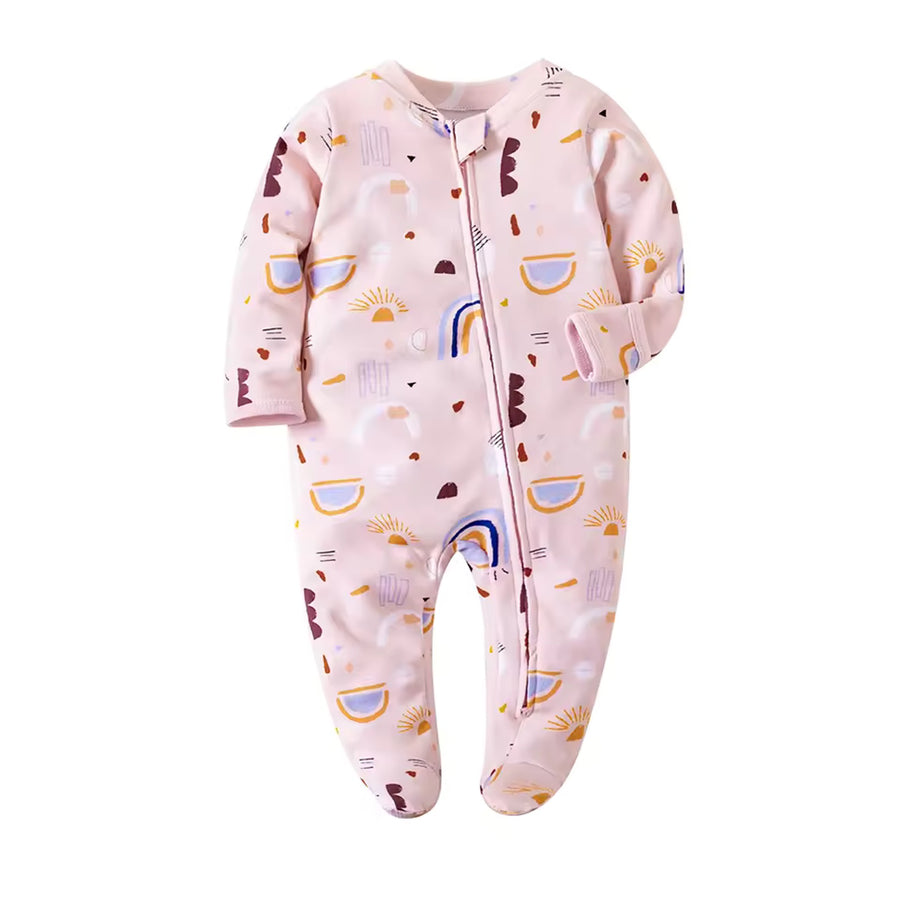 Sunrise Rainbow Footed Pajama